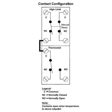 RHEEM Uv11695 Thermostat - Electric UV11695